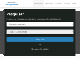 'correspondentesnaweb.com.br' screenshot