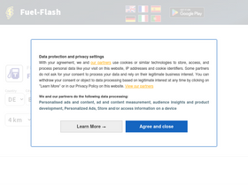 'fuelflash.eu' screenshot