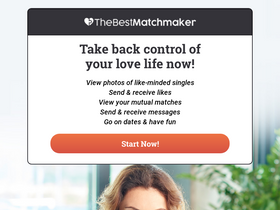 'thebestmatchmaker.com' screenshot