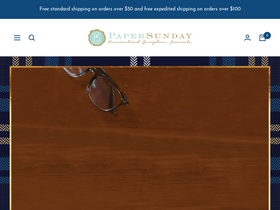 papersunday.com homepage screenshot