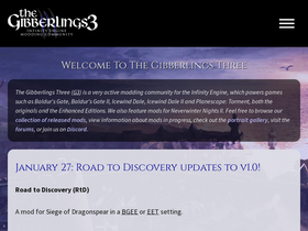 'gibberlings3.net' screenshot