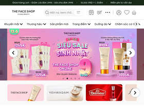 'thefaceshop.com.vn' screenshot