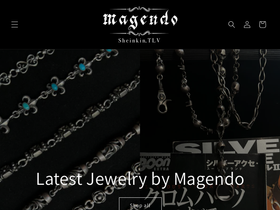 magendo.net homepage screenshot