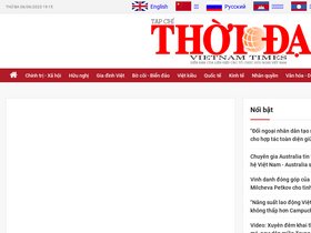 'thoidai.com.vn' screenshot