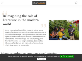 'short-edition.com' screenshot