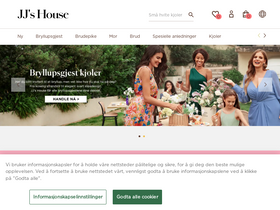 'jjshouse.no' screenshot