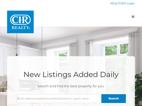 'cirrealty.ca' screenshot