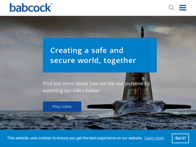 'babcockinternational.com' screenshot