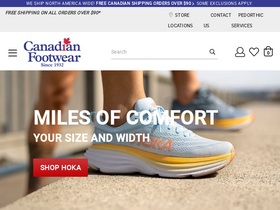 'canadianfootwear.com' screenshot