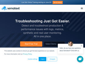 'sematext.com' screenshot