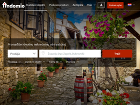 'indomio.hr' screenshot