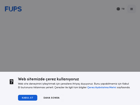 'fups.com' screenshot