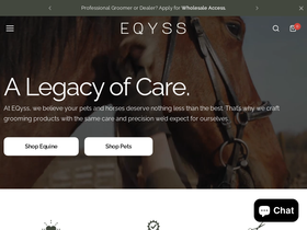 eqyss.com homepage screenshot