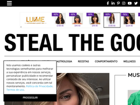 'stealthelook.com.br' screenshot