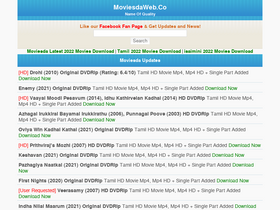 'moviesdaweb.co' screenshot