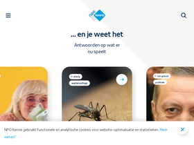 'npokennis.nl' screenshot