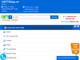 'cnttshop.vn' screenshot