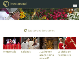 'liturgiapapal.org' screenshot