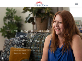 'freedomfinancialnetwork.com' screenshot