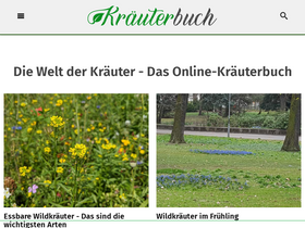 'kraeuter-buch.de' screenshot