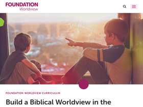 'foundationworldview.com' screenshot