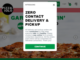 'pizzaiolo.ca' screenshot