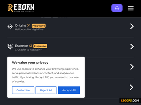 'l2reborn.org' screenshot