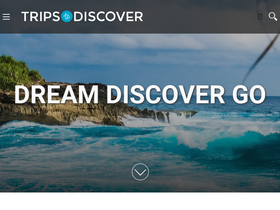 'tripstodiscover.com' screenshot