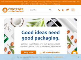 'containerandpackaging.com' screenshot