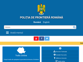 'politiadefrontiera.ro' screenshot