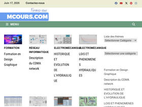 mcours.com