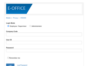'iloginhr.com' screenshot
