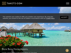 'tahiti.com' screenshot