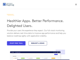 'bugsnag.com' screenshot