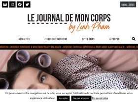 'lejournaldemoncorps.fr' screenshot