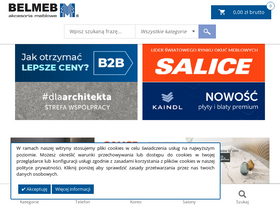 'belmeb.pl' screenshot