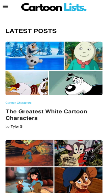 cartoonlists.com