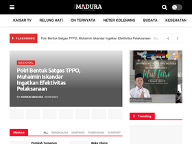 'koranmadura.com' screenshot
