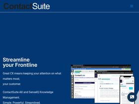 'contactsuite.com' screenshot