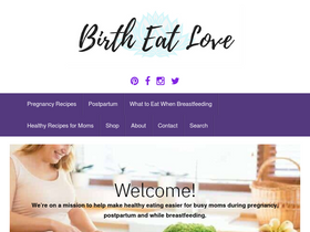 'birtheatlove.com' screenshot