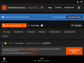 'komponentkoll.se' screenshot