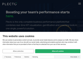 'plecto.com' screenshot