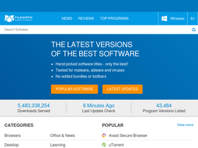 'filehippo.com' screenshot