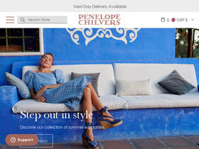 'penelopechilvers.com' screenshot