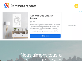'comment-reparer.com' screenshot