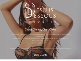 'dessus-dessous.fr' screenshot