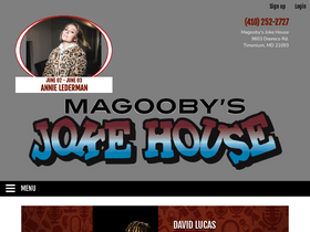 'magoobysjokehouse.com' screenshot