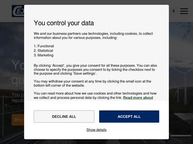 'cejn.com' screenshot