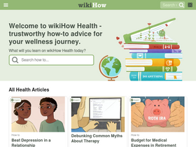 'wikihow.health' screenshot