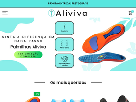 aliviva.com homepage screenshot